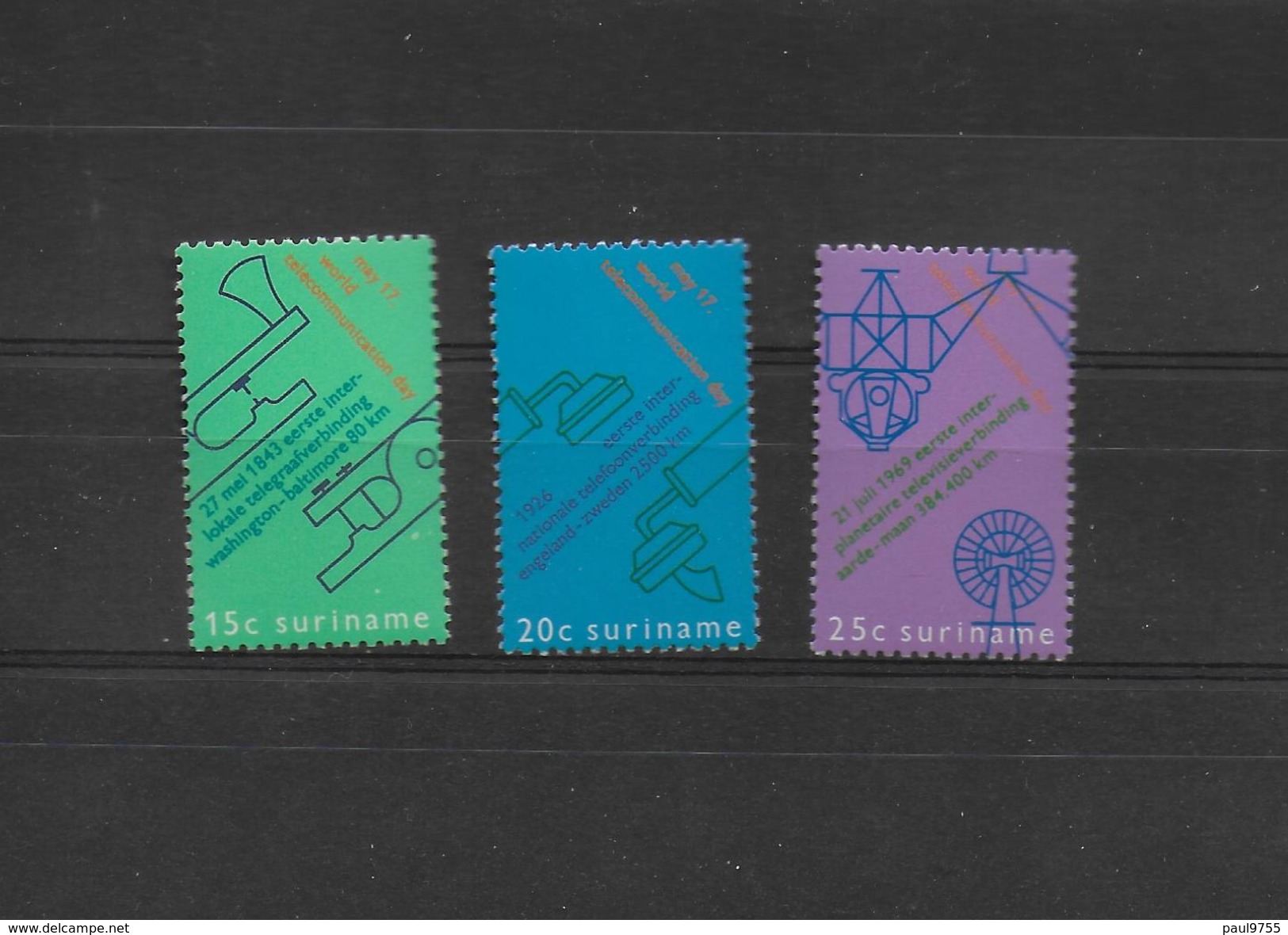 SURINAM   1971  Y.T.539-541  MNH/** - Surinam