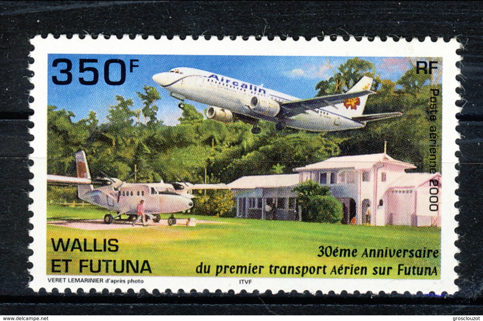 WF Posta Aerea 2000 N. 220 F. 350 MNH Cat. &euro; 10 - Nuovi