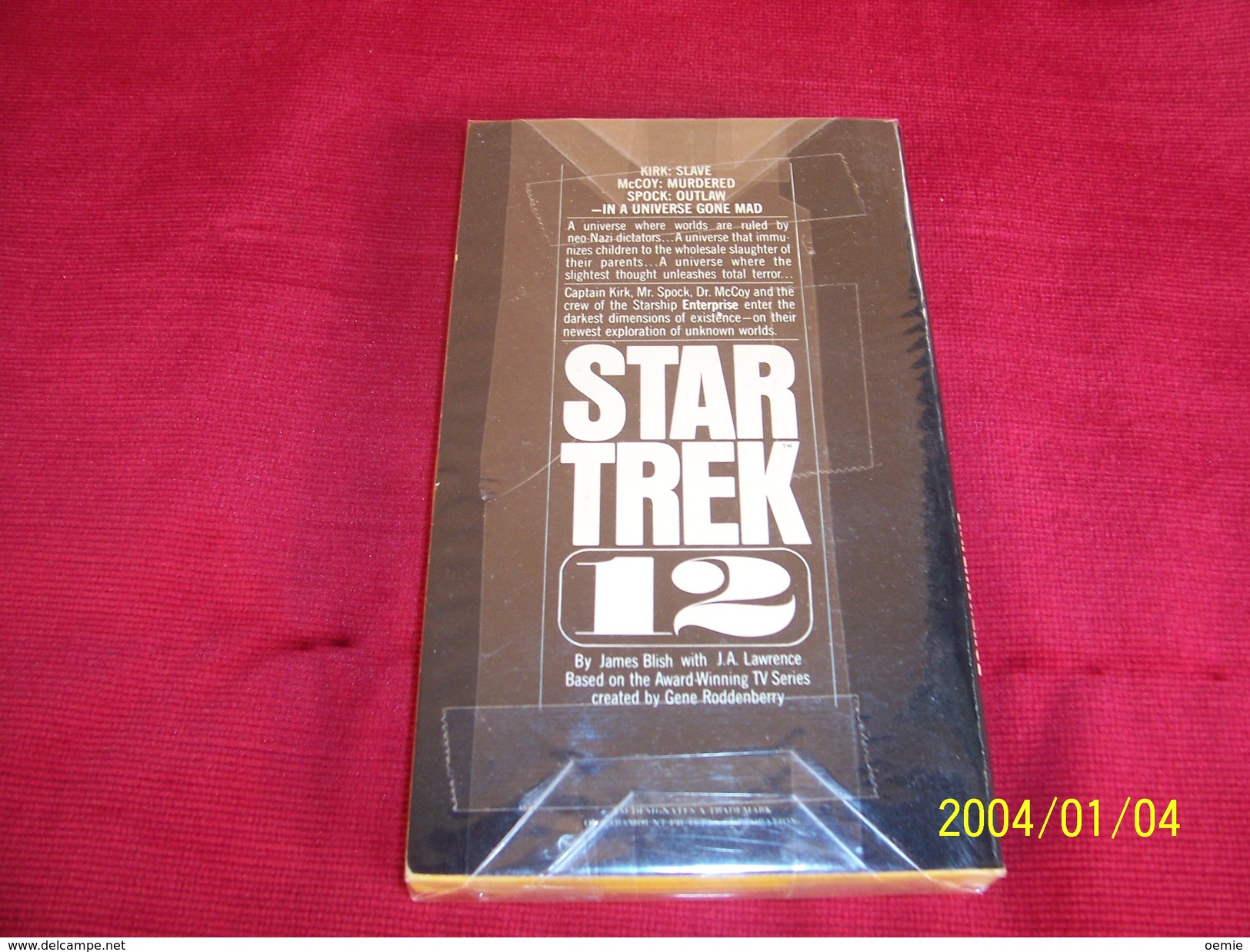 STAR TREK 12 °°°° JAMES BLISH WITH J.A. LAWRENCE - Science Fiction