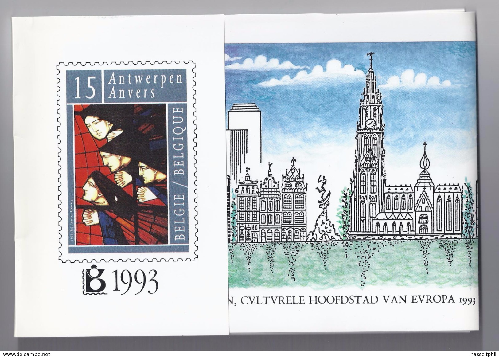 BELGIE - BELGIQUE Jaarmap - Pochette Anuelle 1993 -  ONDER UITGIFTEPRIJS - Années Complètes