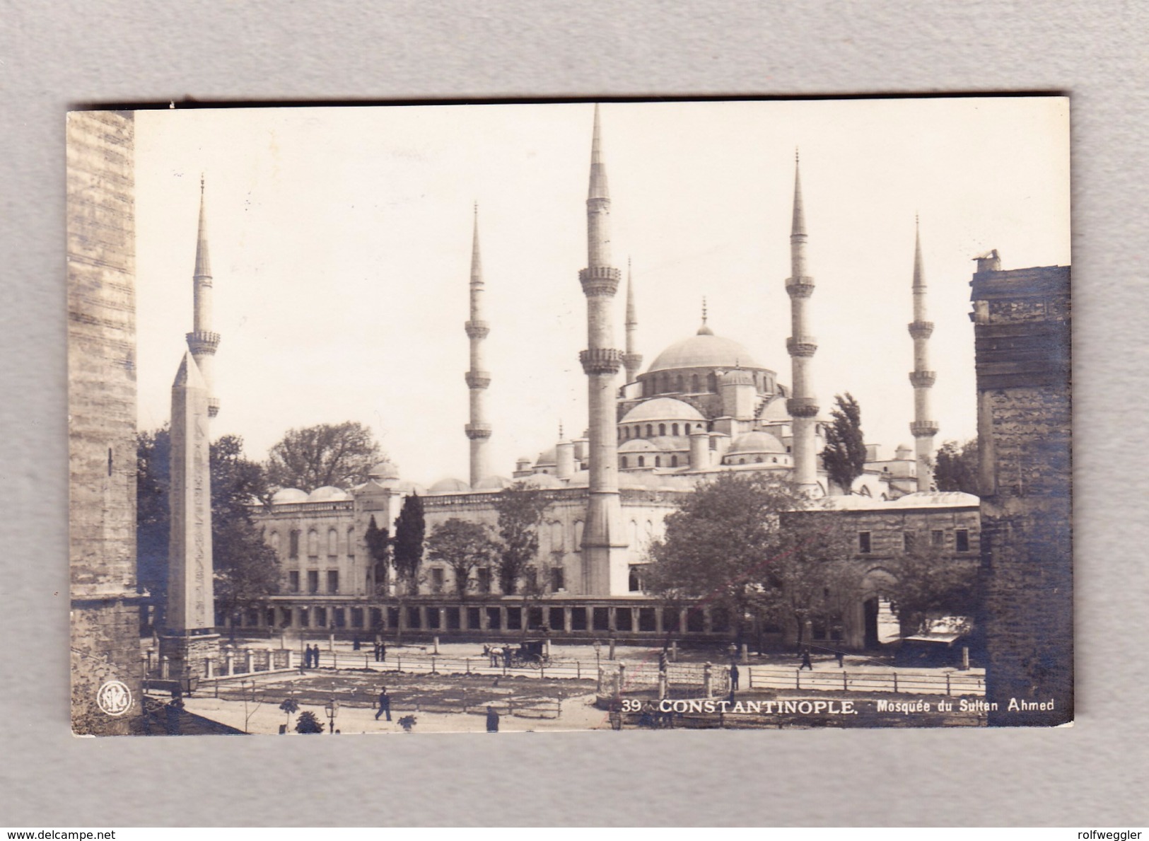 Türkei Constantinople 29.9.19?? Pera Hotel Stempel Mit 4 1/2Pi. Ansichtskarte Nach Paris - Lettres & Documents