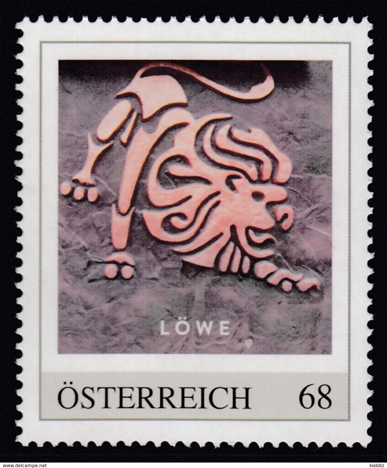 ÖSTERREICH 2016 ** Astrologie - LÖWE, Lion Sternzeichen - PM Personalized Stamp MNH - Astrologie