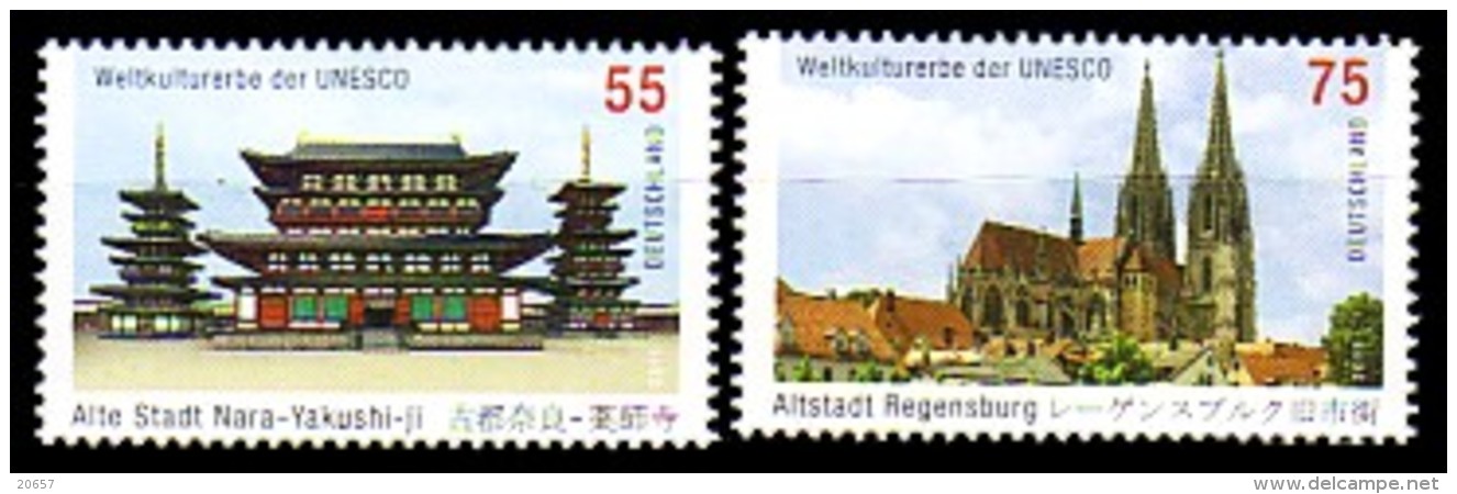 Allemagne Deutschland 2669/70 Japon Nippon - Gemeinschaftsausgaben