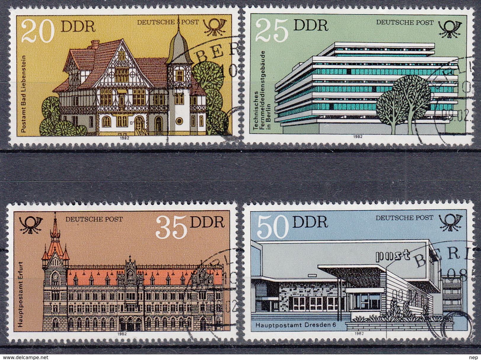 DDR - Michel - 1982 - Nr 2673/76 - Gest/Obl/Us - Usati