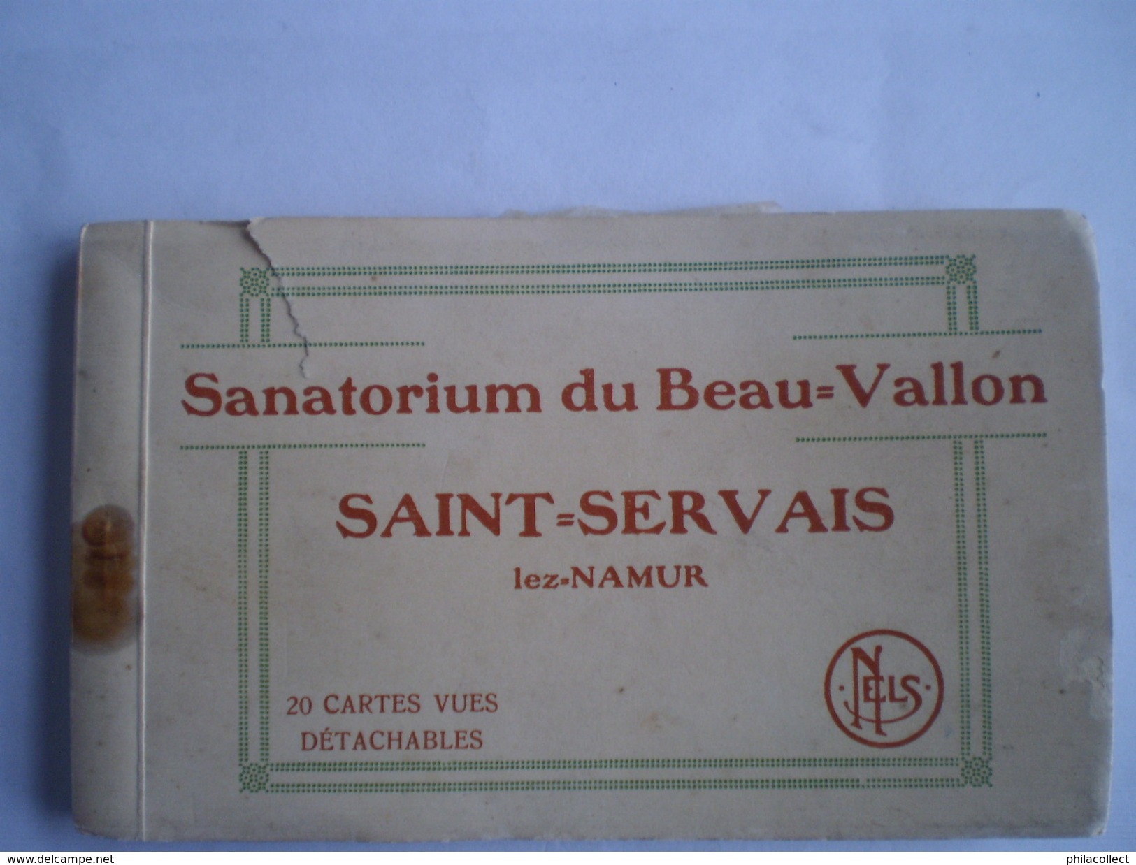 Saint - Servais Lez Namur : Sanatorium Du Beau Vallon - Carnet De 20 Cartes (RARE) Not Complete Only 16 Cartes 19?? - Namen