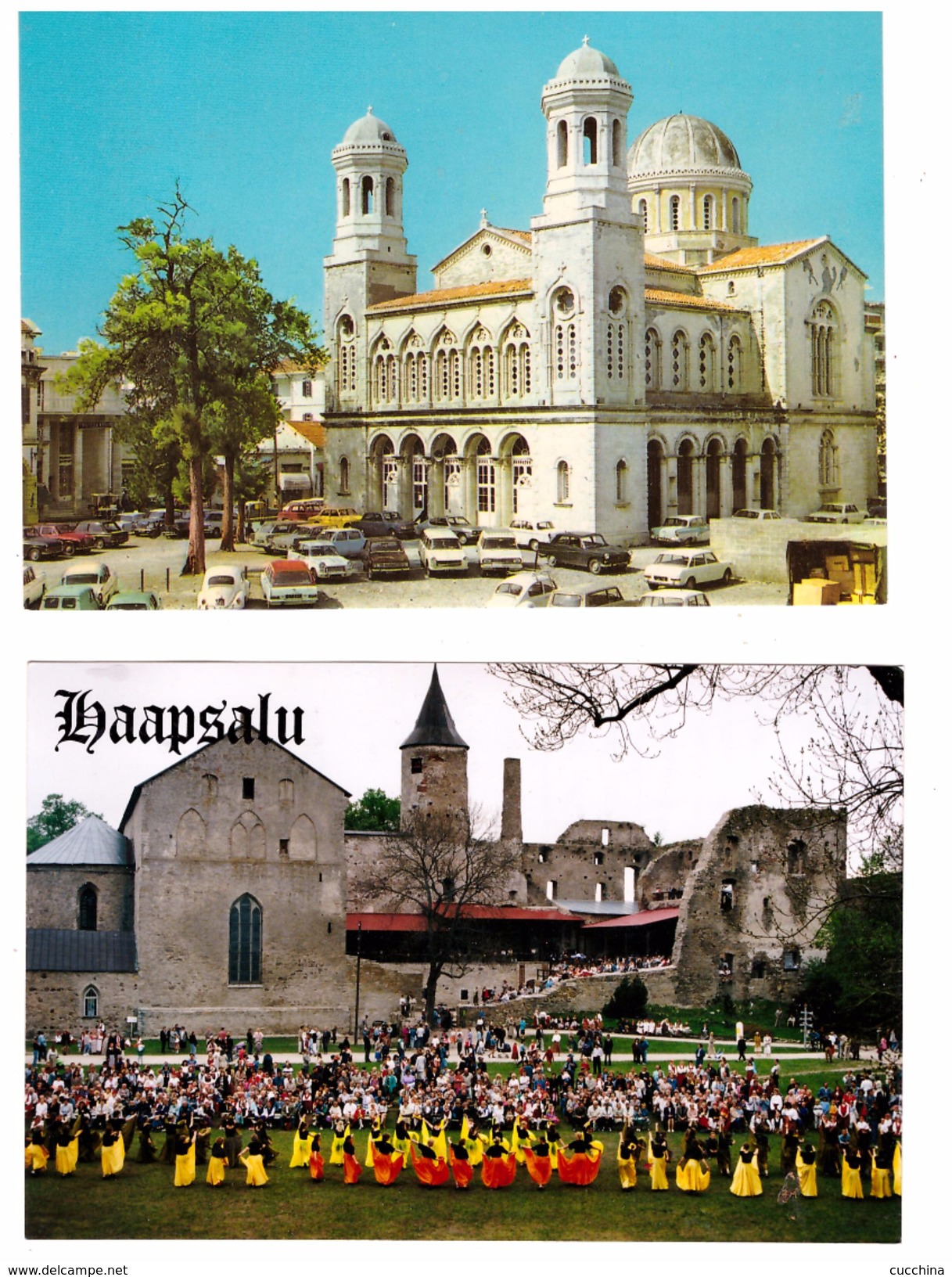 Cartolina NUOVA Con Veduta LIMASSOL  Veduta Cattedrale Santa NARA - Cartolina Viaggiata Con Veduta HAAPSALU ESTONIA - Cipro
