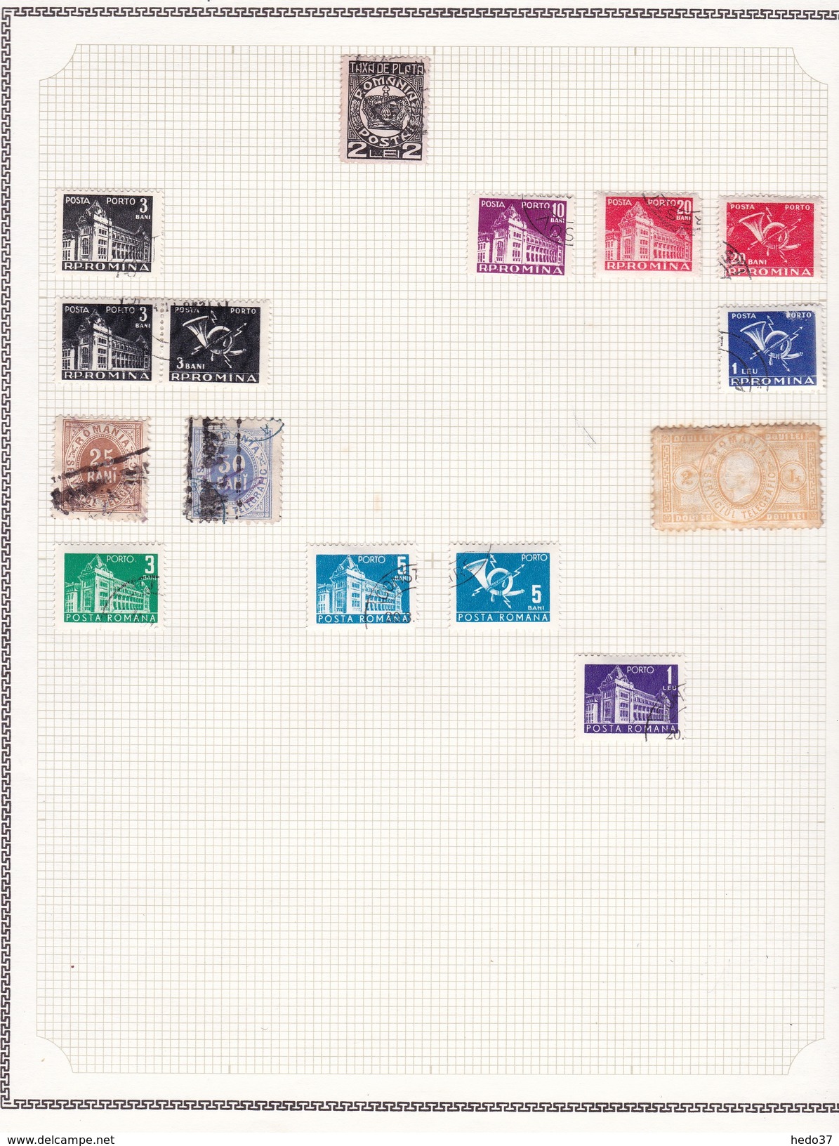 Roumanie - Collection Vendue Page Par Page - Timbres Oblitérés / Neufs */** - B/TB - Sammlungen