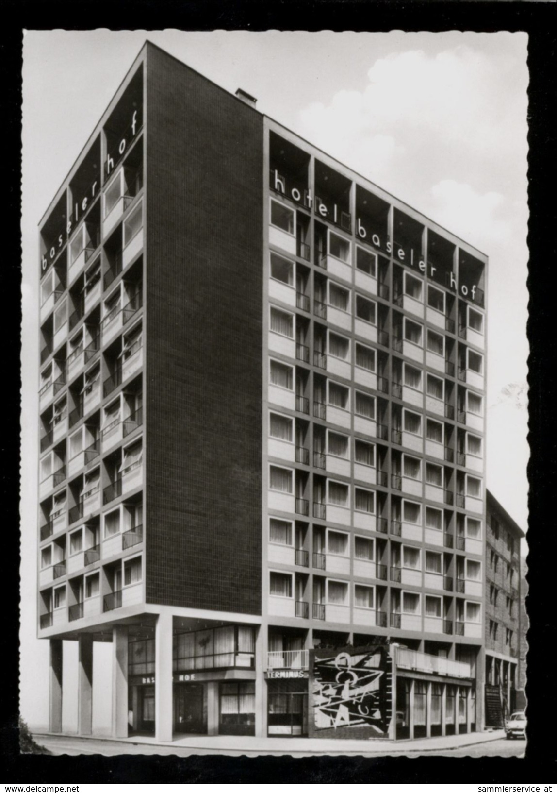 [027] Köln, Hotel Baseler Hof, ~1965, Verlag Hartzenbusch (Junkersdorf) - Koeln