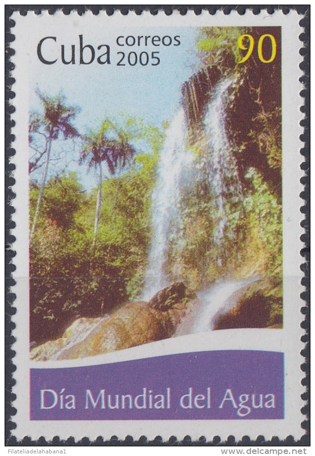 2005.4 CUBA MNH 2005. DIA MUNDIAL DEL AGUA. WATER WORLD DAY. - Unused Stamps