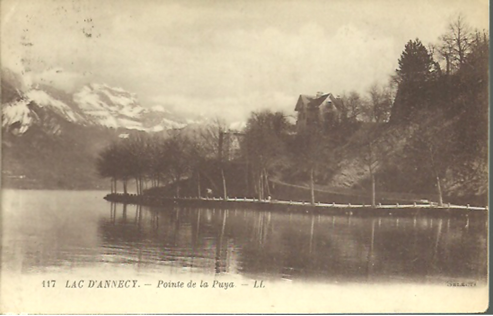 ANNECY...pointe De La Puya...1928........14 X 9 - Annecy