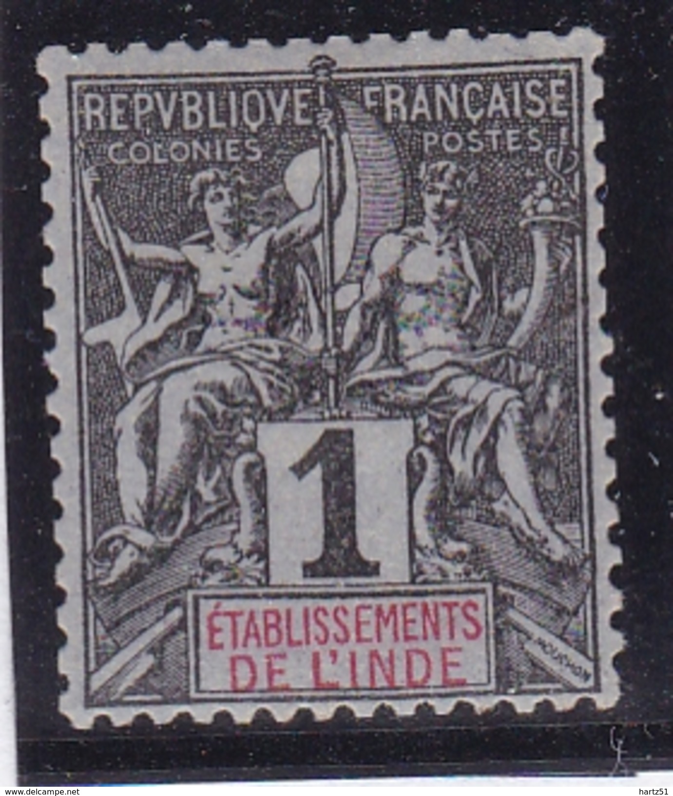 Inde N° 1 Neuf * - Unused Stamps