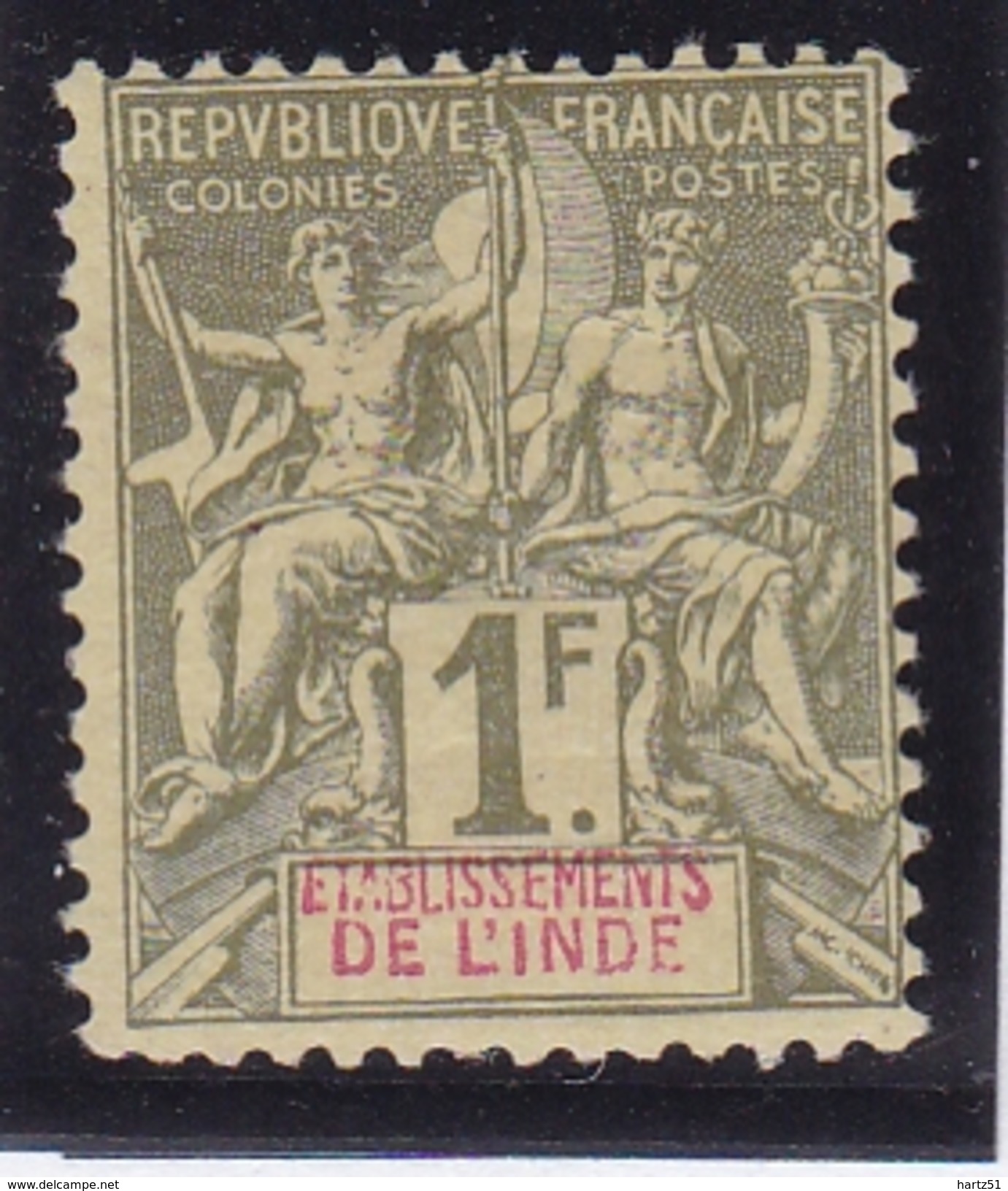 Inde N° 13 Neuf * - Unused Stamps