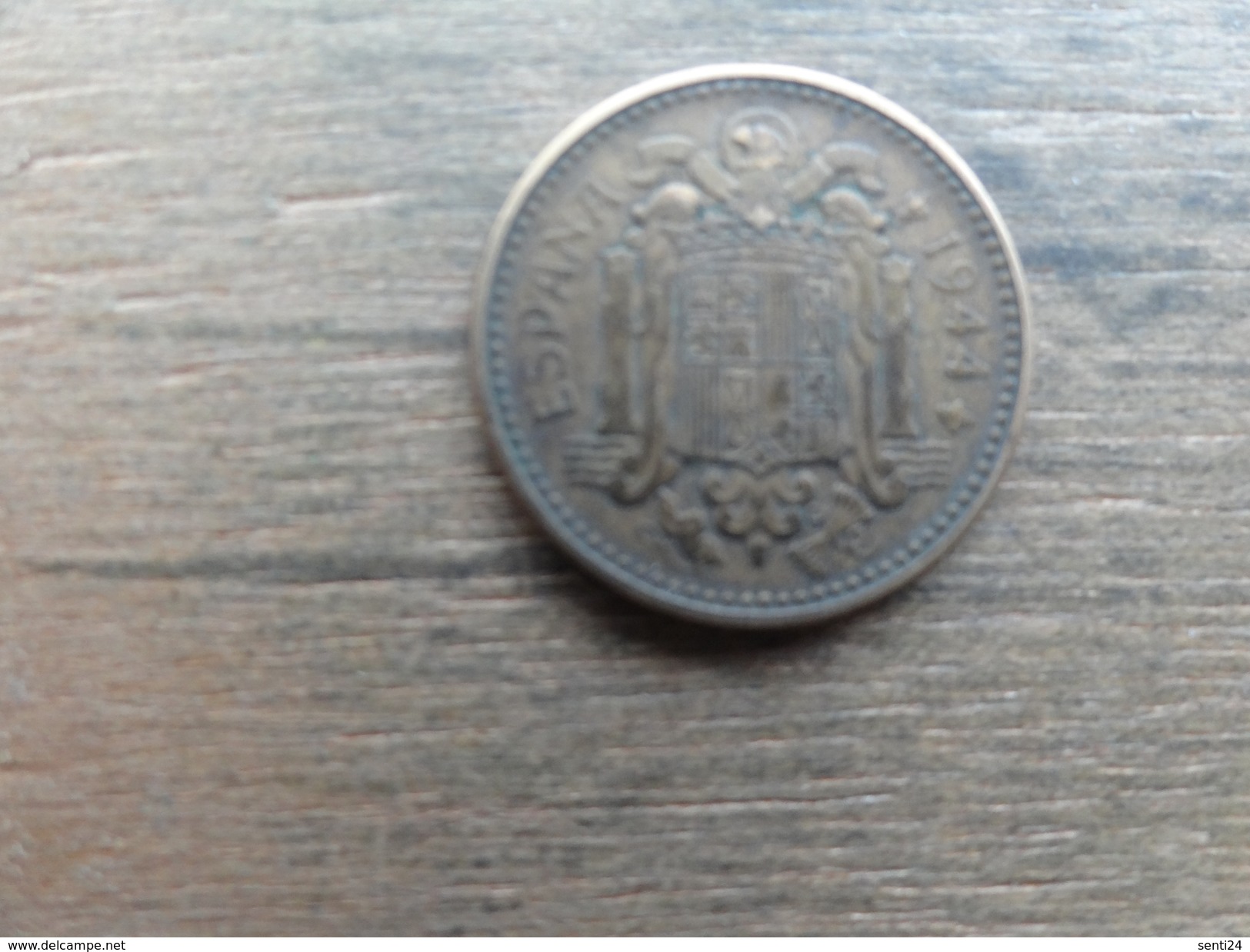 Espagne  1  Peseta  1944  Km 767 - 1 Peseta