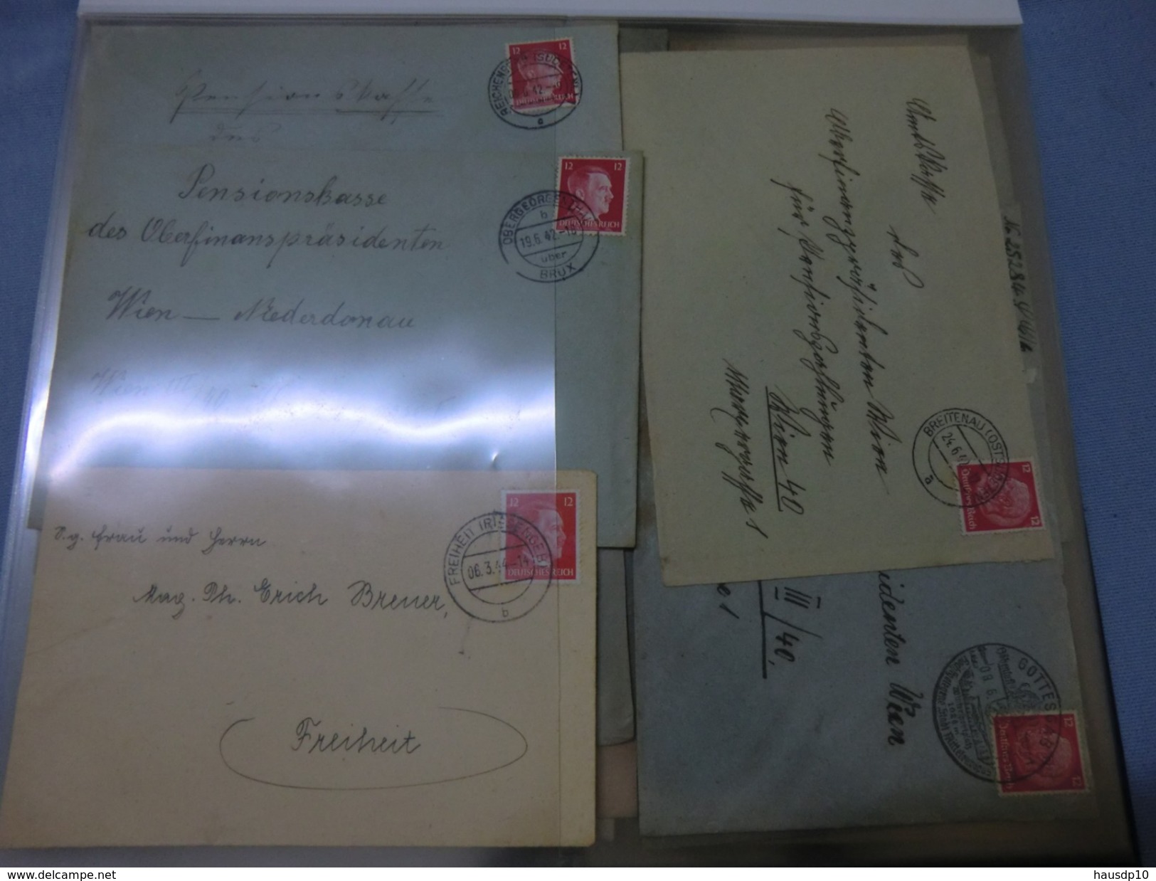 Album Sammlung Großes Lot DR Sudeten Stempel Briefe 100 Stück , Collection Letter Cover (10) - Sonstige & Ohne Zuordnung