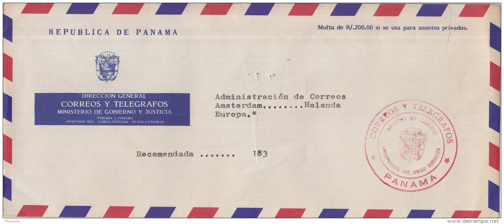 Panama- Recommandé/Registered Letter/Einschreiben - Panama - Panama