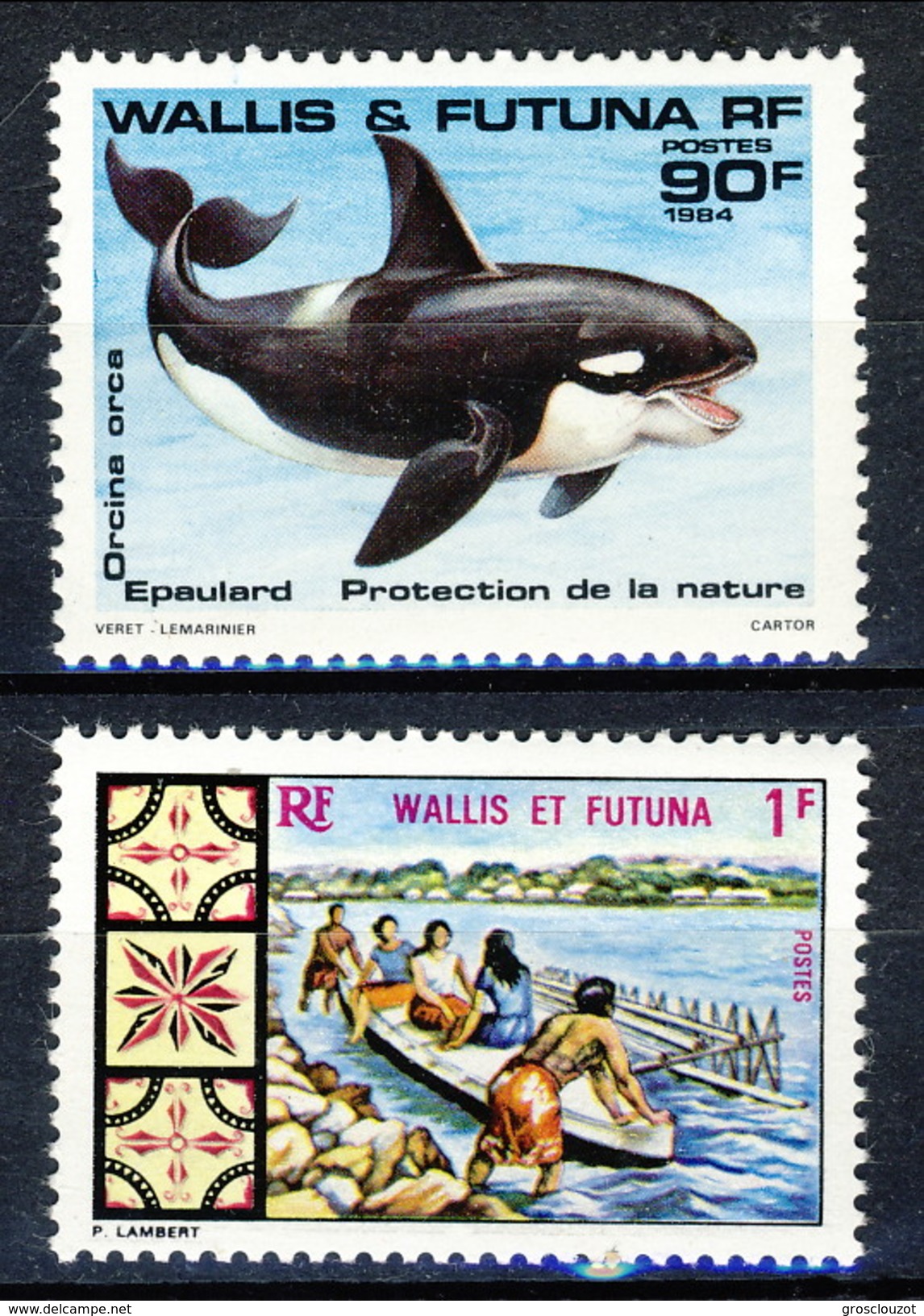 WF 1969 N. 174 E 1984 N. 320 MNH Cat. &euro; 4.60 - Unused Stamps