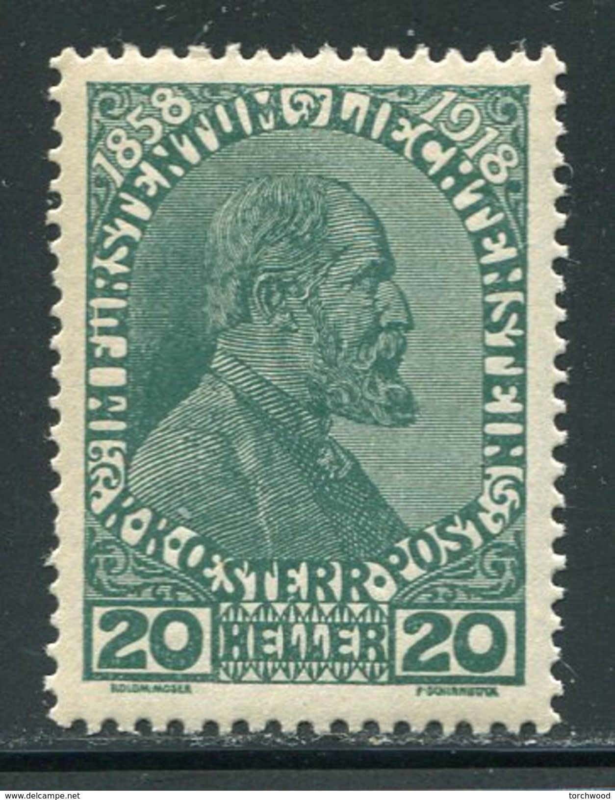 Liechtenstein  Sc#  10  MNH   1918 - Usati