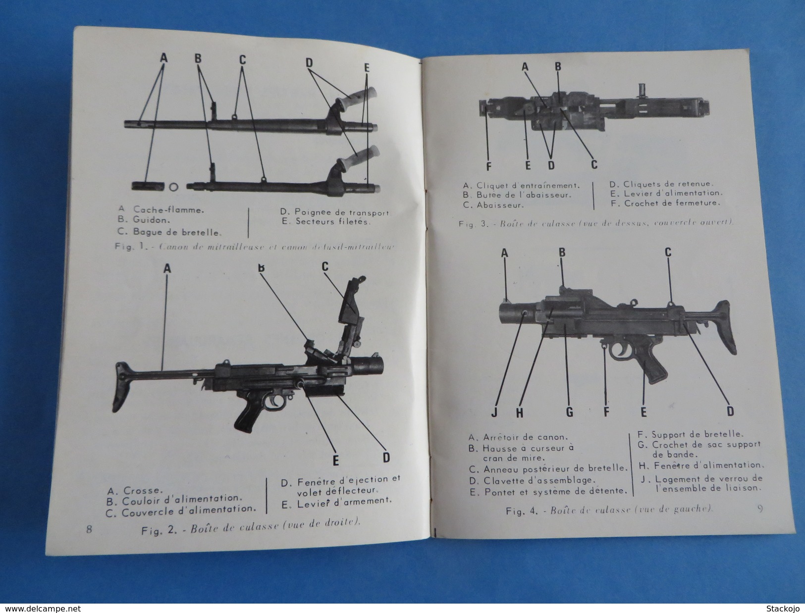 Guide Technique Arme Automatique De 9mm (A.A 52) - Documents