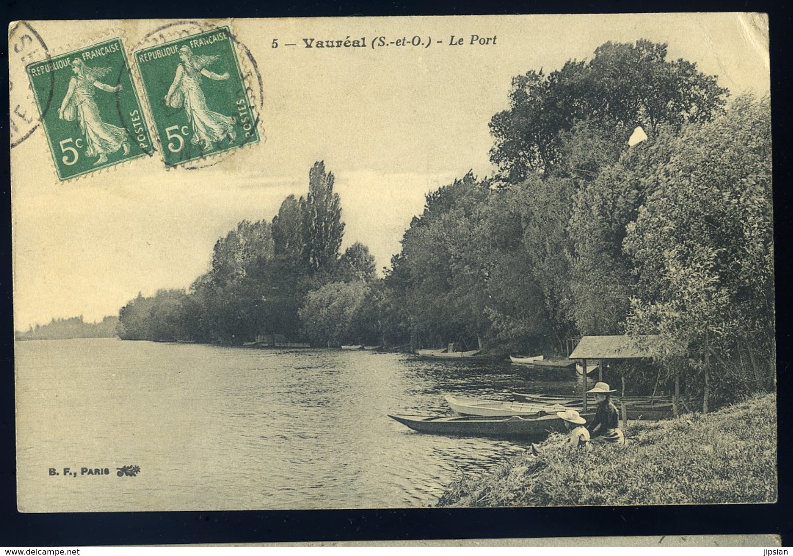 Cpa Du 95  Vauréal Le Port    GX38 - Vauréal