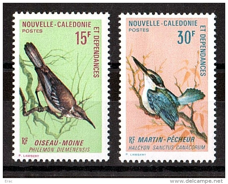 NOUVELLE-CALEDONIE - 1970 -N° 364 Et 365 - Neufs * - Oiseaux - Cote + 26 - Ungebraucht