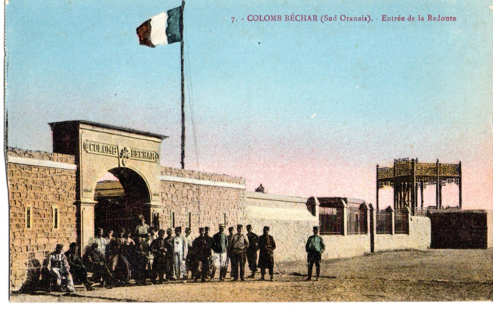 Légion étrangère, Colomb Béchard, (Sud Oranais) Entrée De La Redoute - Autres & Non Classés