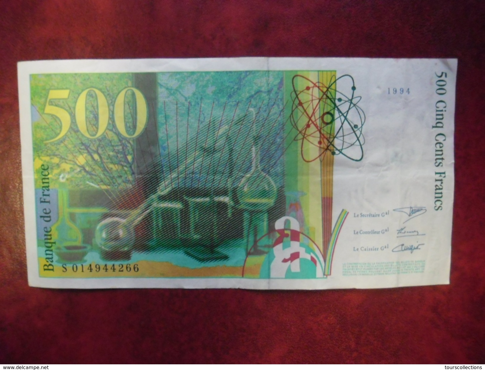 FAY 76/01 - 500 FRANCS PIERRE ET MARIE CURIE - 1994  TTB  - S 014944266 - 500 F 1994-2000 ''Pierre En Marie Curie''