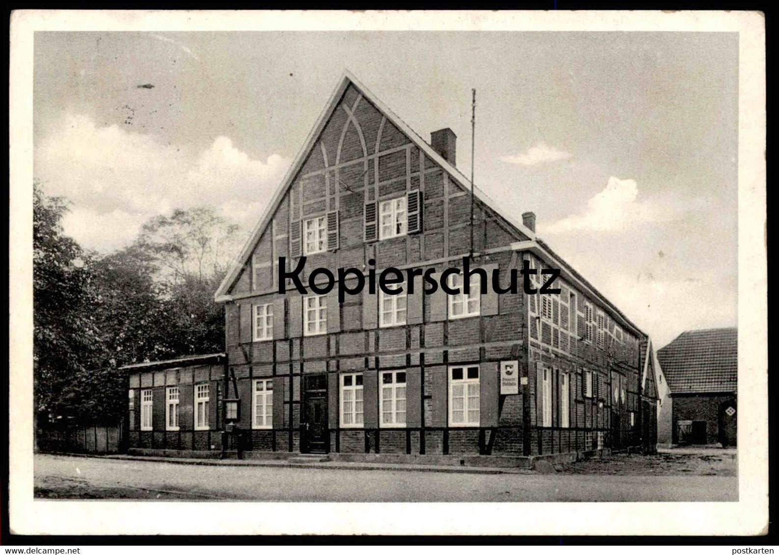 ALTE POSTKARTE GASTWIRTSCHAFT AUG. BÖRGER DAVENSBERG BEZ. MÜNSTER Brauerei Westfalia Ansichtskarte Cpa AK Postcard - Ascheberg