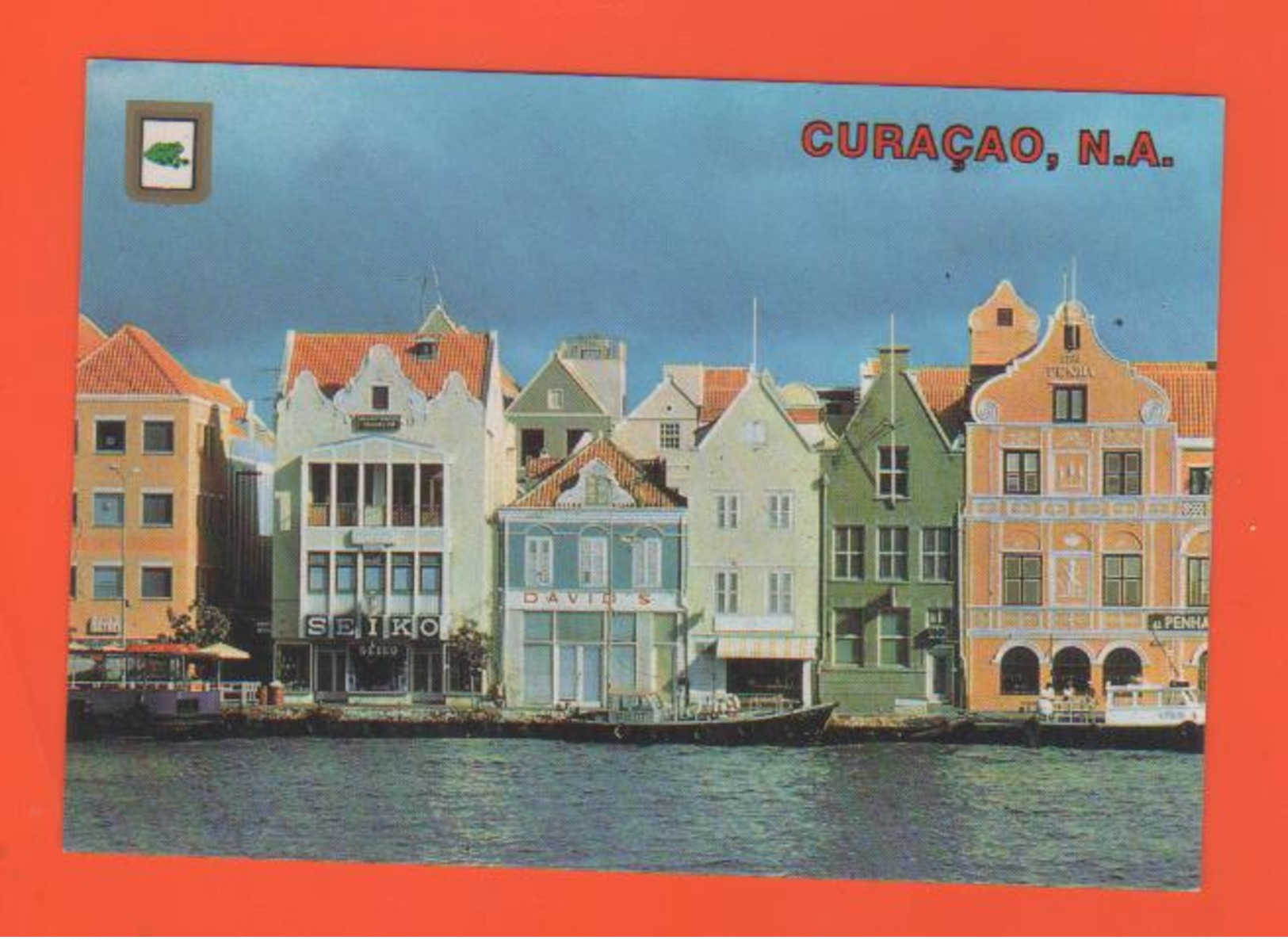 ET/114 CURACAO N A CITY OF WILLEMSTAD CIUDAD - Curaçao