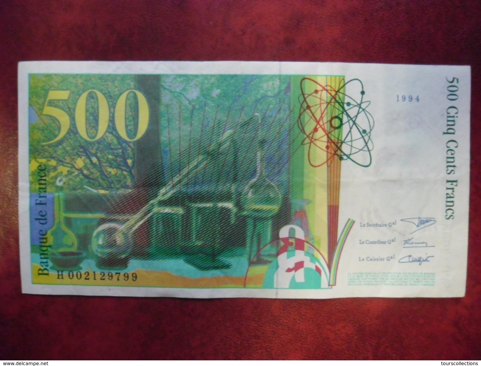 FAY 76/01 - 500 FRANCS PIERRE ET MARIE CURIE - 1994  TTB+  - H 002129799 - 500 F 1994-2000 ''Pierre En Marie Curie''