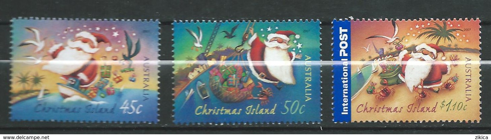 Christmas Island 2007 Christmas - Santa Claus. Pere Noel.Navidad. MNH.** - Christmas Island