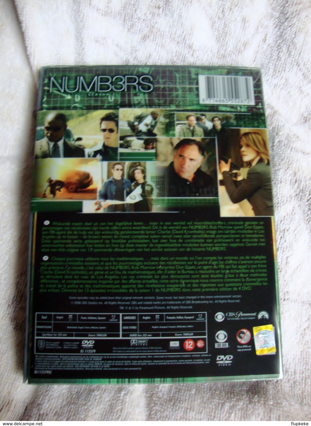 Dvd Zone 2 Numbers (Numb3rs) L'intégrale Saison 1 Vf+Vostfr - Séries Et Programmes TV