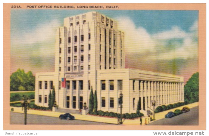 California Long Beach Post Office Building - Long Beach
