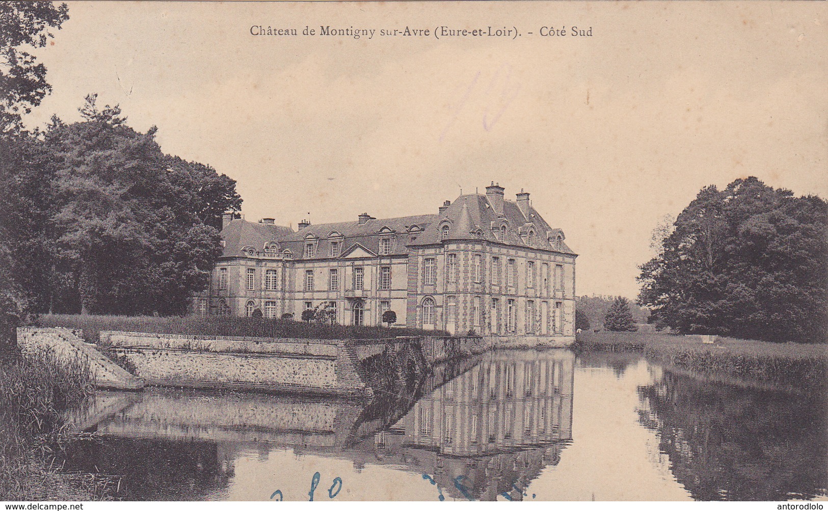 Château De Montigny Sur Avre. Côté Sud - Montigny-sur-Avre