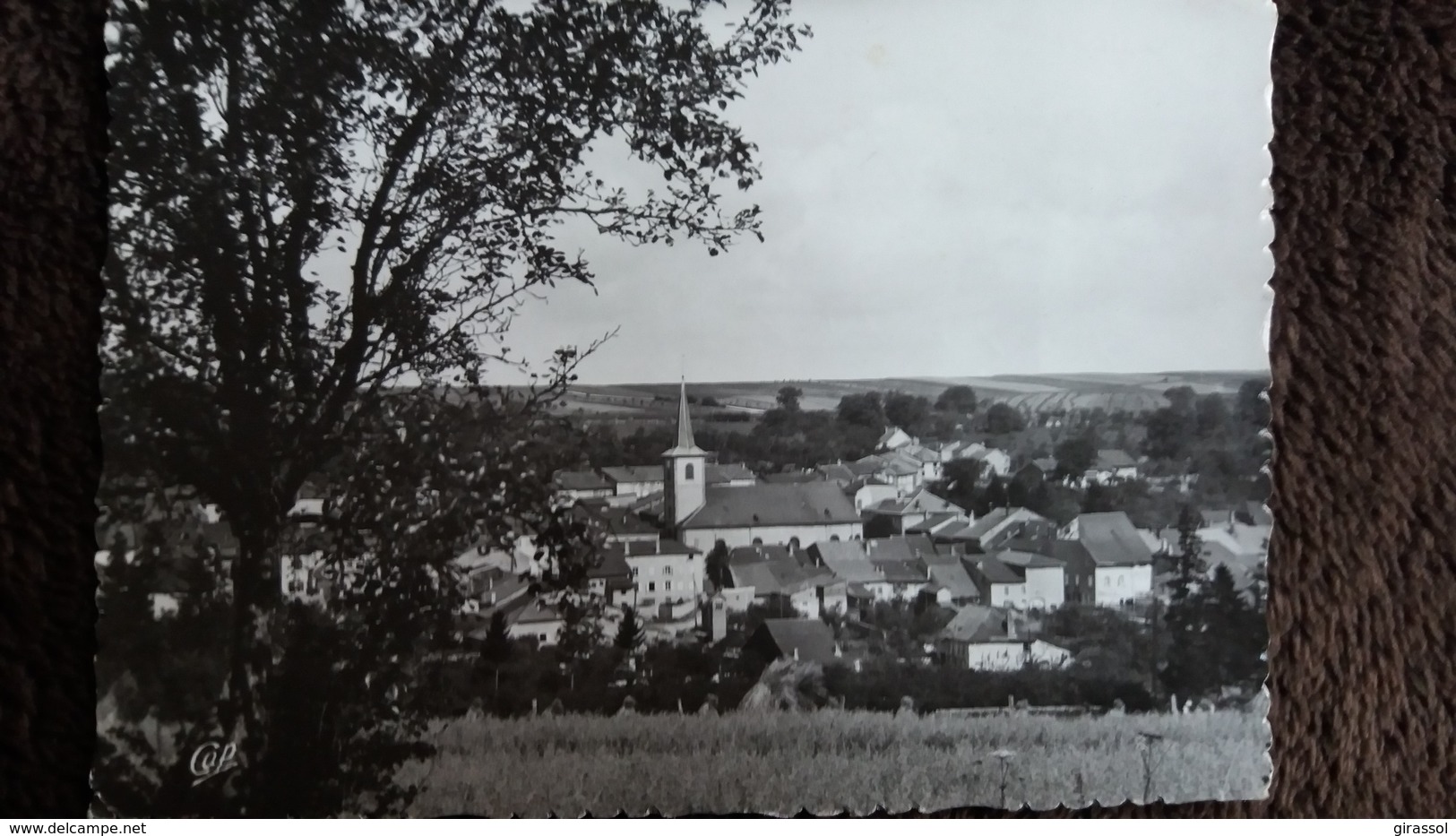 CPSM LORQUIN MOSELLE VUE GENERALE ED CAP 1962 - Lorquin