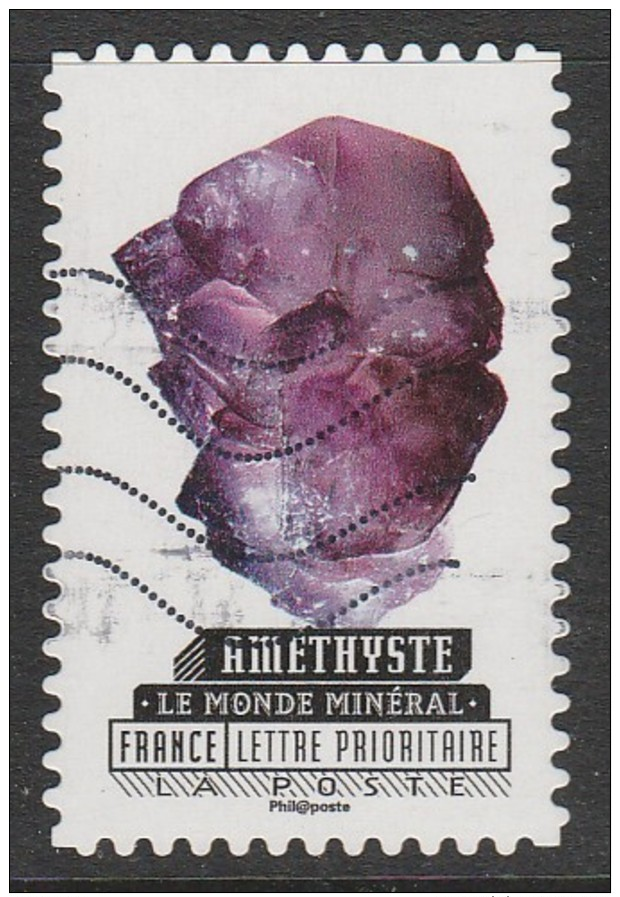 France 2016 Minerals  L.V.20g SW:6073 Multicoloured  Used - Used Stamps