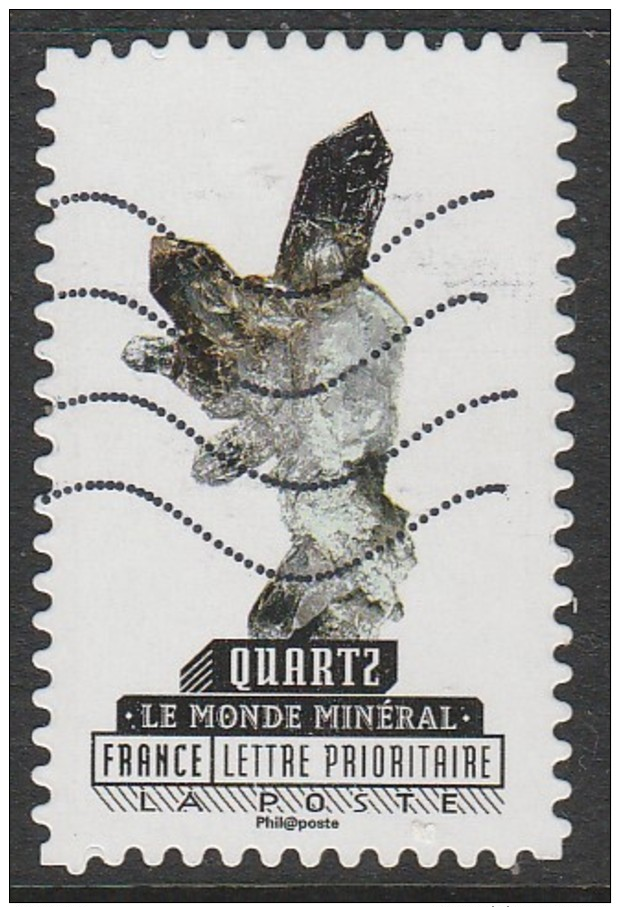 France 2016 Minerals  L.V.20g SW:6075 Multicoloured  Used - Used Stamps