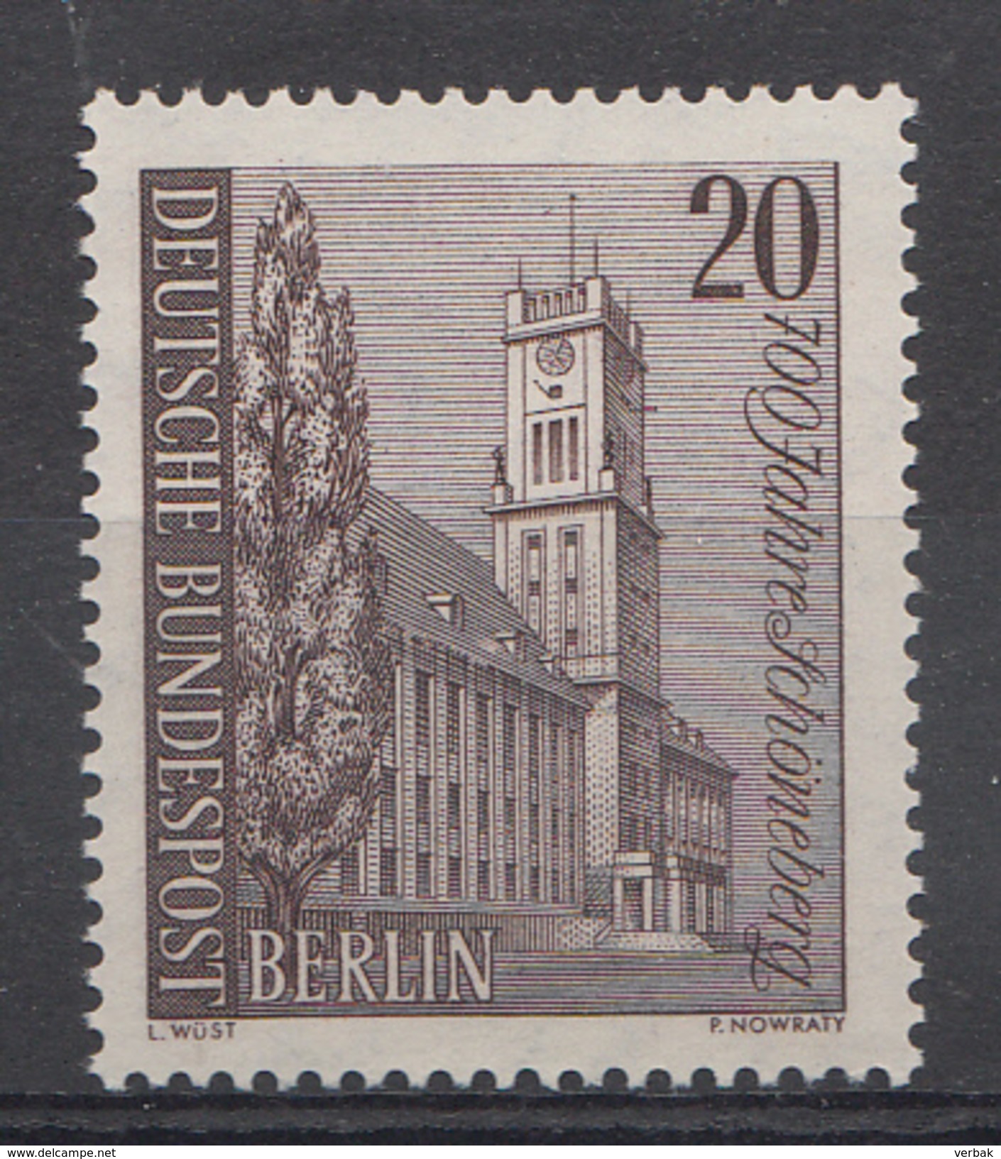 Allemagne Berlin 1964  Mi.nr: 233 Schöneberger Rathaus  Neuf Sans Charniere /MNH / Postfris - Neufs