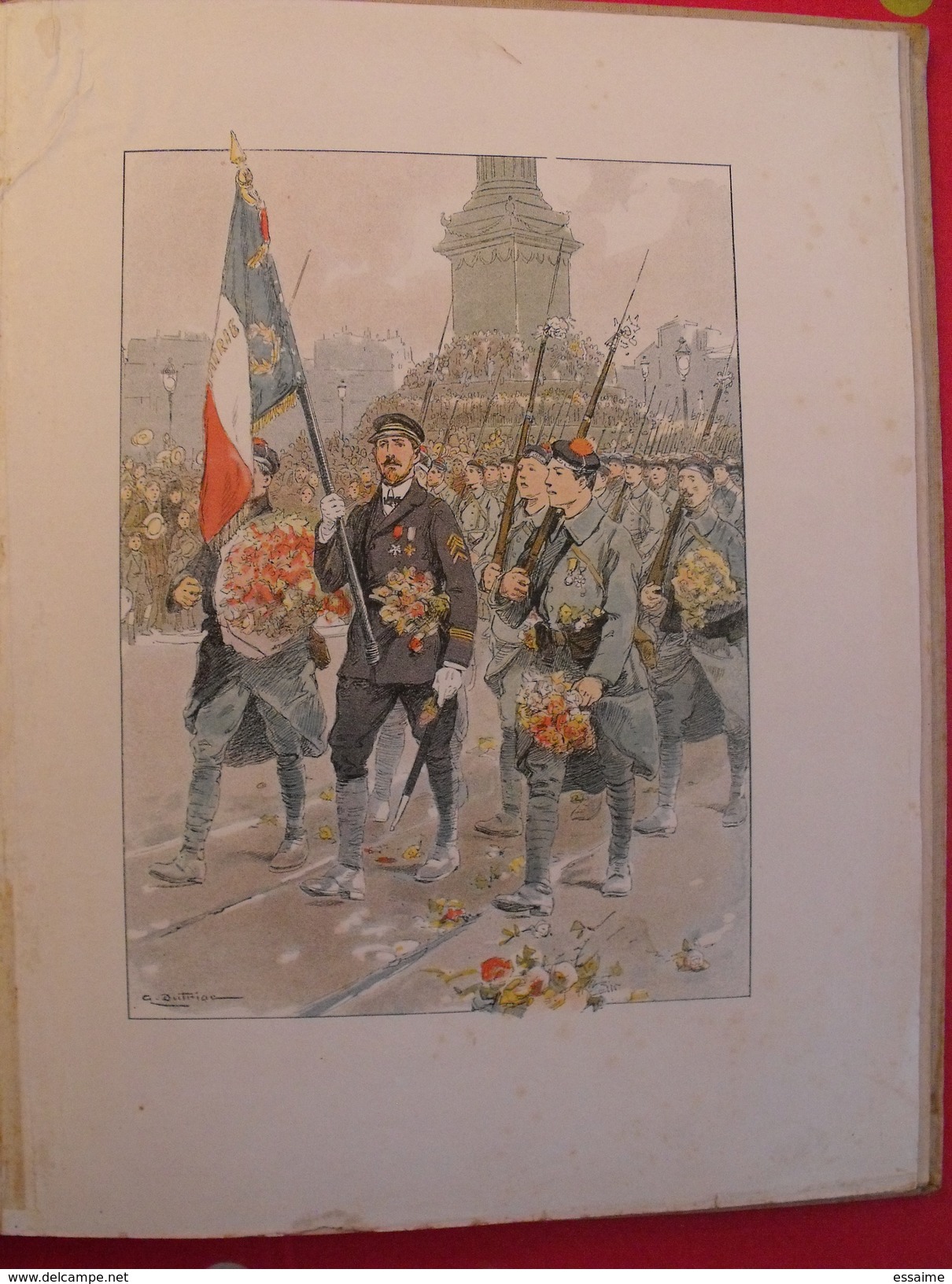 Foch. texte d'émile Hinzelin. illustrations de Dutriac. Delagrave 1918