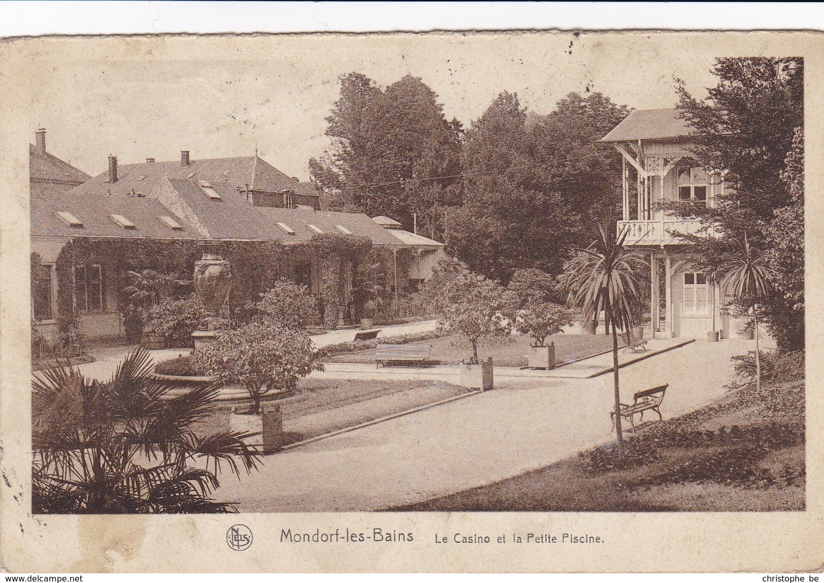 Mondorf Les Bains, Le Casino Et La Petite Piscine (pk34047) - Mondorf-les-Bains