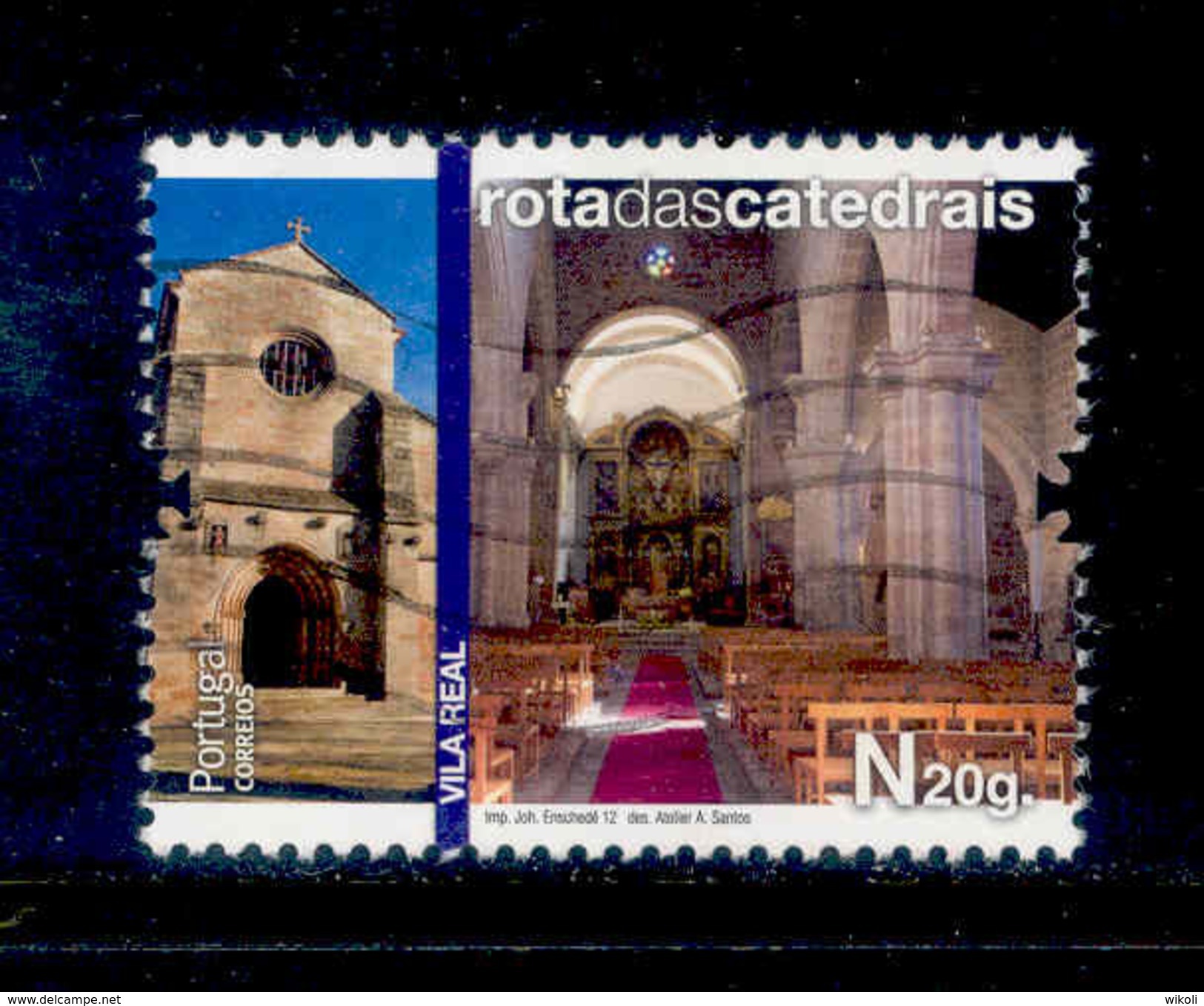 ! ! Portugal - 2012 Cathedral - Af. 4197 - Used - Oblitérés