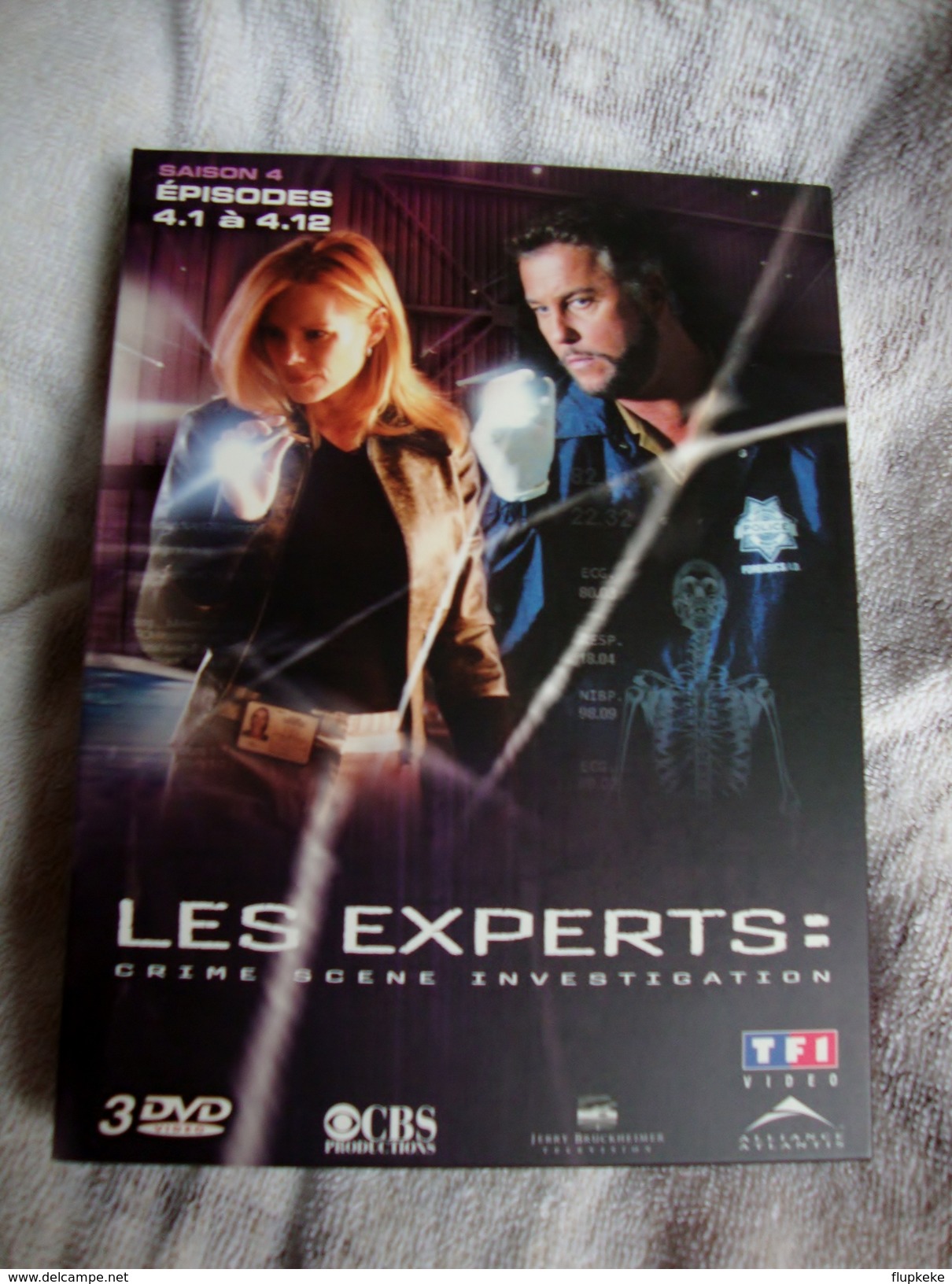 Dvd Zone 2 Les Experts Saison 4 (2001)  C.S.I.: Crime Scene Investigation Vf+Vostfr - TV-Serien