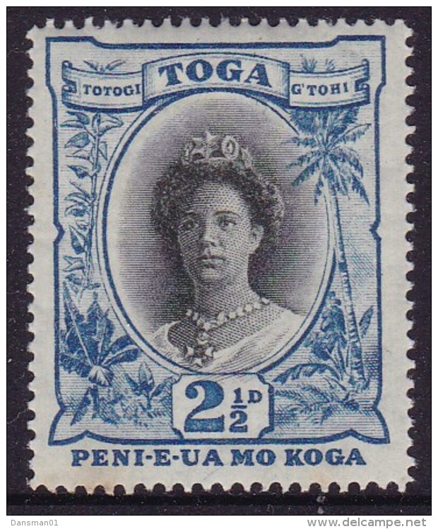 Tonga 1920 SG 58 Mint Hinged Toning - Tonga (1970-...)