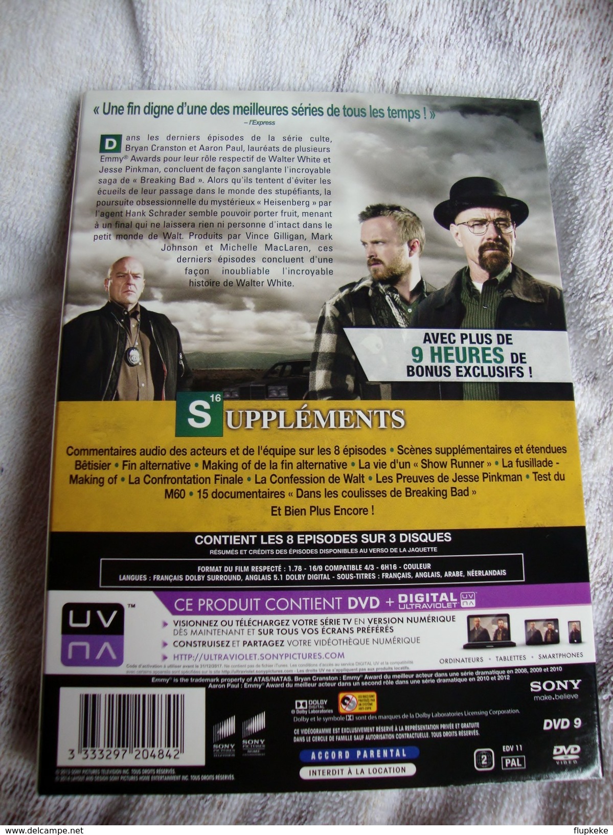 Dvd Zone 2 Breaking Bad Intégrale Saison Finale Vf+Vostfr - TV Shows & Series