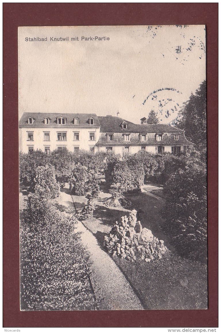 Luzern - Stahlbad KNUTWIL Mit Park-Partie - 1914 - Lucerne