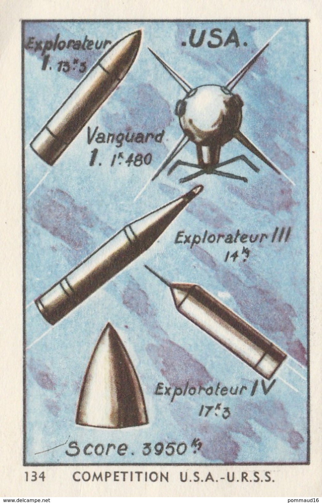 Les Voyageurs Interplanétaires N°134 : Compétiton U.S.A.- U.R.S.S. - Chocolat Coop - Autres & Non Classés