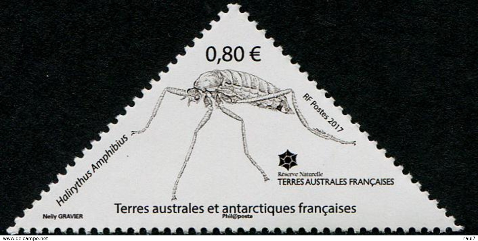 T.A.A.F. // F.S.A.T. 2017 - Insectes - 1 Val Neufs // Mnh - Neufs