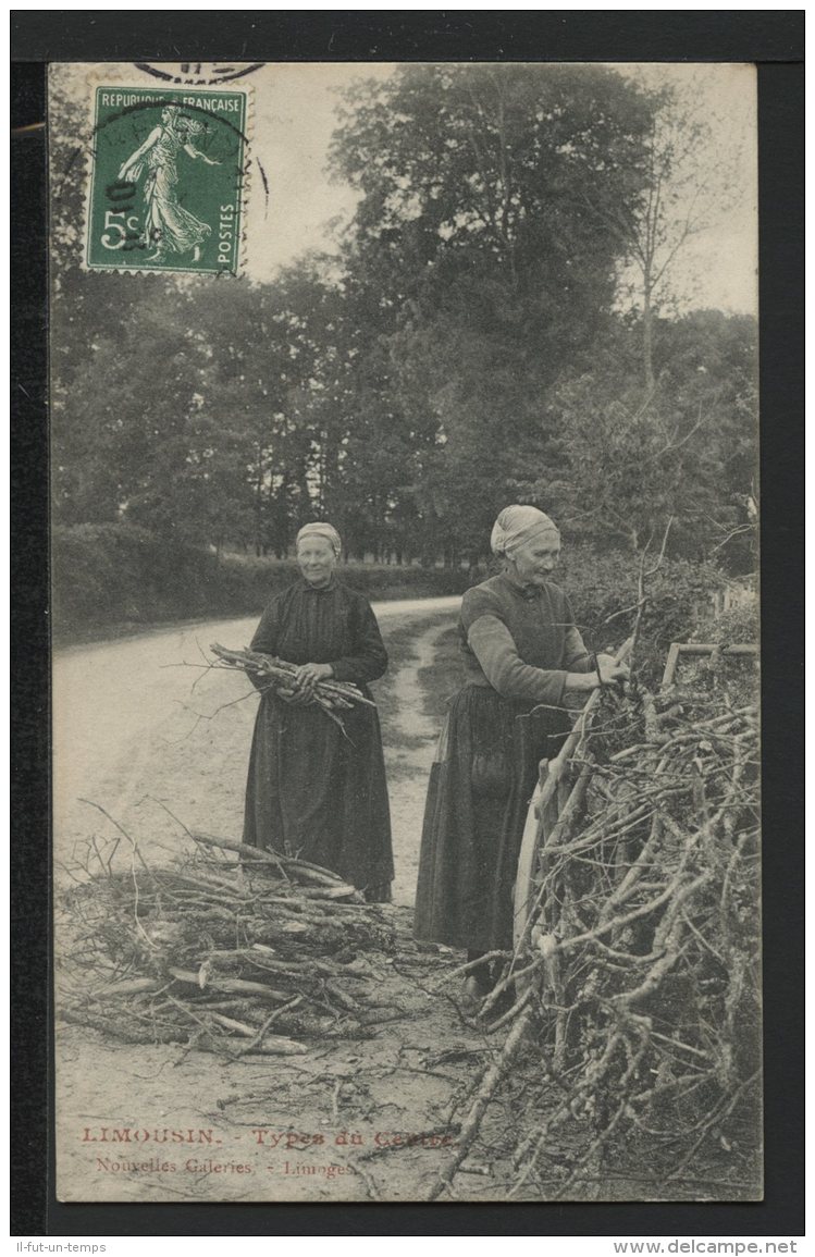 19 LA COUPE DU BOIS PAR LES FEMMES - 1909 - Autres & Non Classés