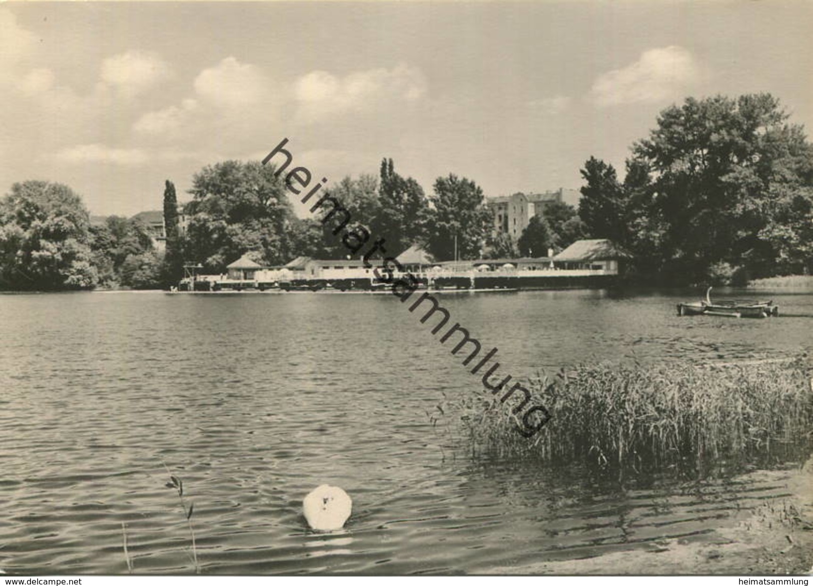 Berlin - Weissensee - Badeanstalt Am Weißen See - Foto-AK Grossformat - Verlag VEB Bild Und Heimat Reichenbach - Weissensee