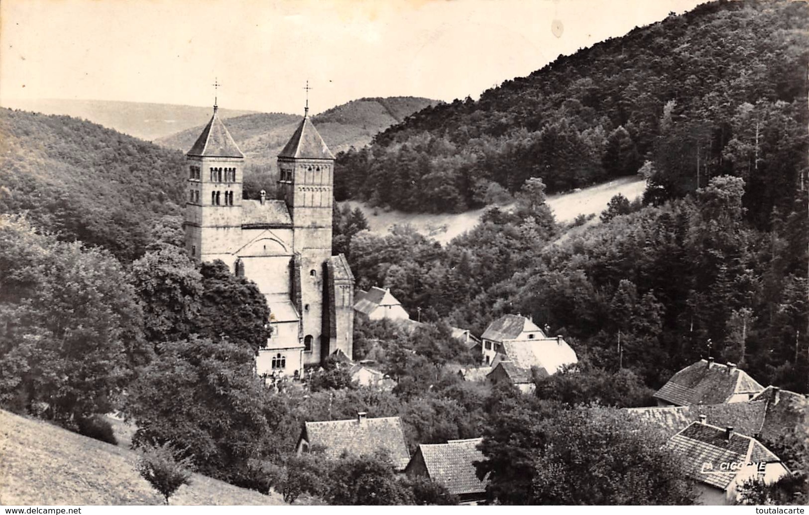 CPSM 68  ABBAYE DE MURBACH 1958 - Murbach