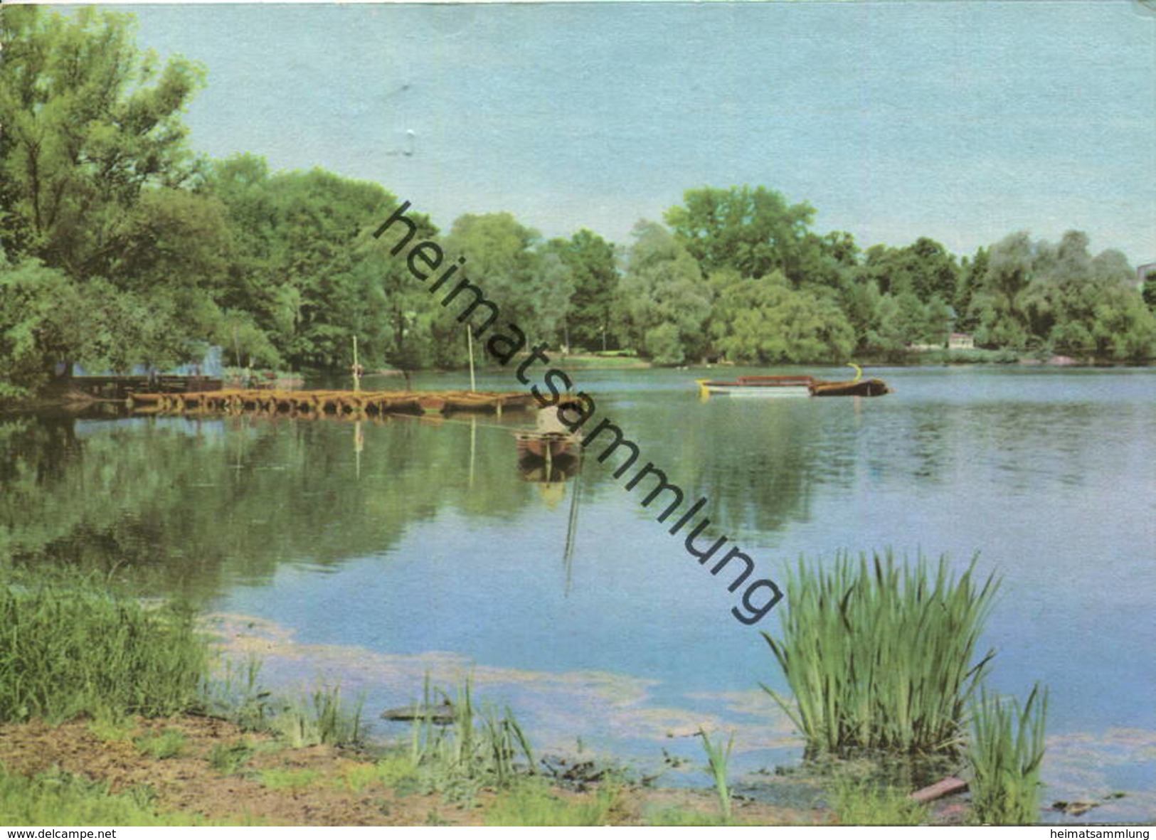 Berlin - Weißensee - Weißer See - Ansichtskarte Grossformat - Verlag VEB Bild Und Heimat Reichenbach 1965 - Weissensee